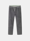 Graue Hose aus Samt LADURAGE / 24H3PGQ1PANJ909