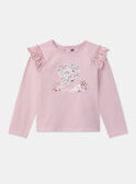 Rosa T-Shirt Amour LADITETTE / 24H2PFQ2TMLD329