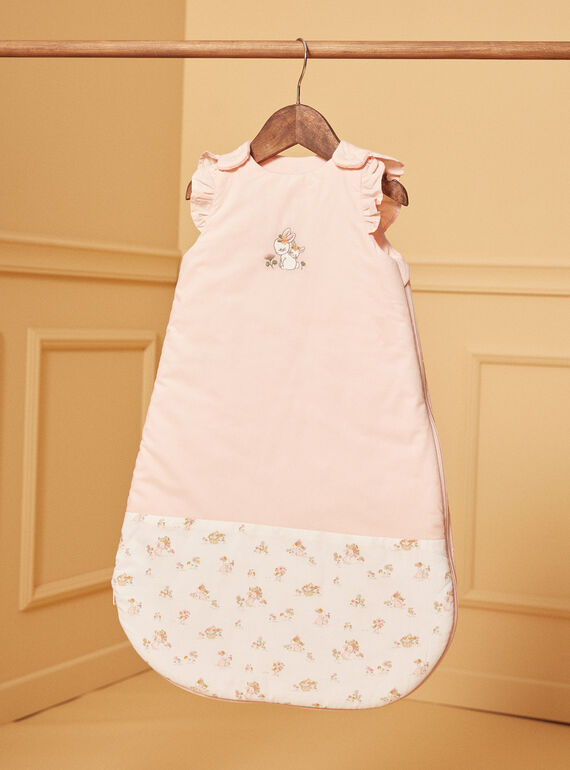 Schlafsack in Rosa aus Popeline LOEVA / 24H0AF11TUR001