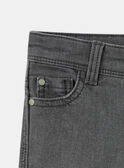 Cargo-Jeans Grau LADIMAGE / 24H3PGQ1JEAK004