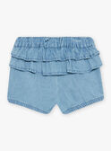 Baby Mädchen blaue Jeansshorts CAPHILIPA / 22E1BFM1SHOP272