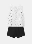 Set aus Tanktop und Panda-Shorts MAYOURI / 25E1BGR1ENS009