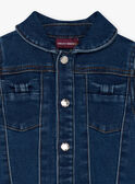 Baby Mädchen Jeansjacke mit geknoteten Details CIMELISSA / 22E1BFG1VESP269