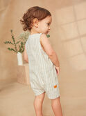 Gestreifter Overall in Khaki KATIMMY / 24E1BGO1CBL001