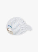 Beige und blau gestreifte Mütze FRECASAGE / 23E4PGI2CHA000