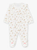 Ecrufarbener Strampler LOLICIA / 24H0NF12GRE001