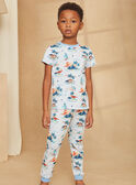 Langer Pyjama mit Dino-Motiv KUILUAGE / 24E5PG62PYJC219