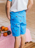 Bermuda-Shorts mit Krebs-Motiv MLUCRABAGE / 25E3PGQ3BER701