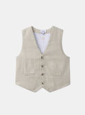 Anzugweste in Beige MREGILAGE 2 / 25E3PGL1GSMA016