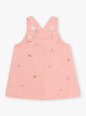 Baby Mädchen rosa Hose mit Fruchtdruck CALAURIE / 22E1BFJ1CHS413