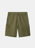 Bermuda-Shorts in Khaki MLESCOTAGE / 25E3PGO2BER604