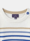 Gestreifter Pullover MACHARLES / 25E1BG81PUL001