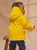 Regenmantel mit gelber Kapuze KILOUIS / 24E1BG81IMPB105