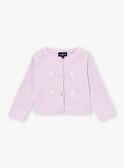 Violette Strickjacke LAAGLAE / 24H1BFI1CARH705