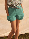 Shorts aus Baumwolle und Leinen MLESORETTE / 25E2PFO1SHOC242