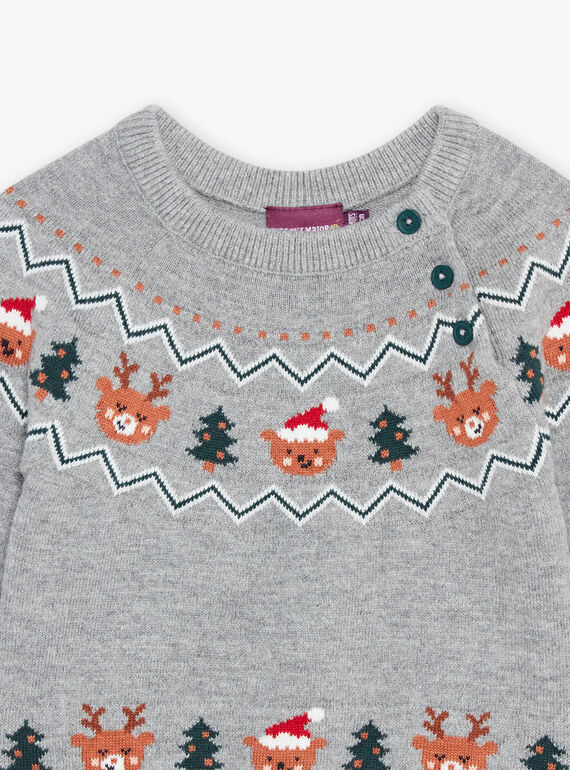 Pullover mit Weihnachtsaufdruck DAWAYATT / 22H1BG61PULJ922