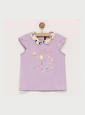 Violettes kurzärmeliges T-Shirt ROPIYETTE / 19E2PFD1TMC328