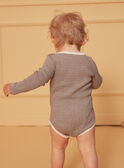 Gerippter, gestreifter Body LAFREDO / 24H1BGK1BOD815