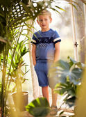 Kind Junge indigoblaues T-shirt CINOAGE / 22E3PGK2TMC703