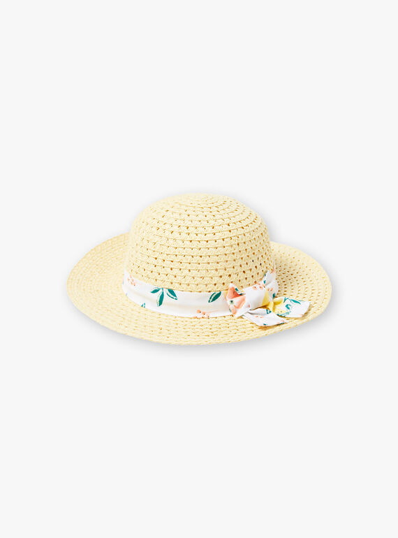 Beige Hut Kind Mädchen ZICHUETTE / 21E4PFO1CHAB104