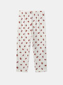Jersey-Pyjama mit Vogelmotiv MUICAETTE / 25E5PFE3PYJ114