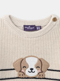 Beiger Pullover LAFELIX / 24H1BGK1PUL801