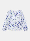 Ecrufarbene Jacke mit Blumenmuster KRETEDETTE / 24E2PFL1VES001
