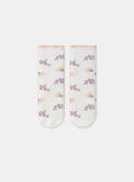 Geblümte Bouclé-Socken  MABETH / 25E4BF71SOQ001