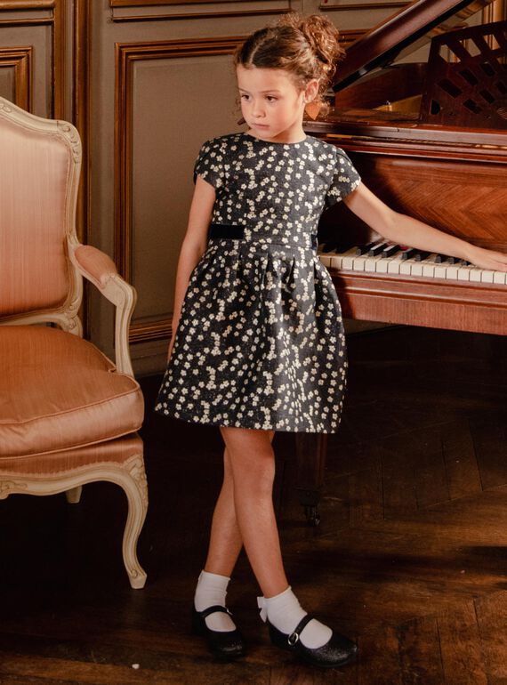 Kleid mit Blumenprint DAEJETTE / 22H2PF62ROBC205