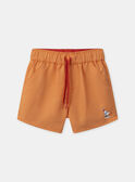 Orangefarbene Badeshorts mit Zaubermotiven  MRUMOUAGE / 25E4PGC7MAIE405