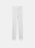 Gemusterte Glanzstrumpfhose KREKETTE / 24E4PFL1COF001