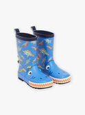 Blaue Gummistiefel mit Dinosaurier-Print FEPLUIAGE / 23N10PG11D0C208