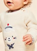 Strickpullover mit Seekatzenmuster FAKAYDEN / 23E1BGC1PULA011