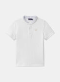 Poloshirt in Ecru MREPOLAGE / 25E3PGL1POL632