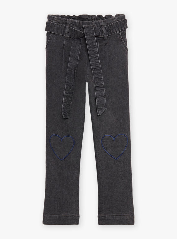Graue Jeans mit Herzmuster DRIPAETTE / 22H2PFX1JEAK004