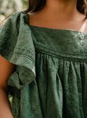 Kleid mit Blumenstickerei FUBRODETTE / 23E2PFN1ROBG605