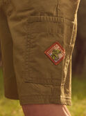 Bermuda-Shorts in Khaki MLESCOTAGE / 25E3PGO2BER604