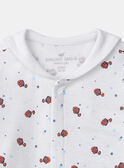 White BABYGROW MORISSON / 25E0NGI1GRE000