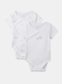 White BODYSUIT MONRAN / 25E0NMI1BOD000