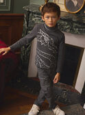 Unterziehpullover Drache Grau LADRAGE / 24H3PGQ1SPLJ922