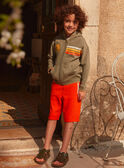 Orangefarbene Bermuda-Shorts mit Taschen KLEPLAGE / 24E3PGO1BER400