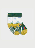 Grüne Socken RACELLO / 19E4BG61SOQ001