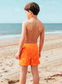 Orangefarbene Badeshorts mit Zaubermotiven  MRUMOUAGE / 25E4PGC7MAIE405