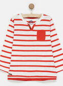 Coral T-shirt NACLAGE4 / 18E3PGD4TML404