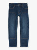 Dunkle Denim-Jeans GLICHARAGE / 23H3PGR1JEAK005
