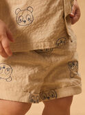 Shorts mit Panda-Motiv MAYANIS / 25E1BGR1SHO806