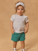 Set aus geblümten T-Shirt, Shorts und Haarband MAPAULA / 25E1BFO1ENS001