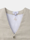 Anzugweste in Beige MREGILAGE 2 / 25E3PGL1GSMA016