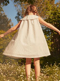 Ecrufarbenes Kleid LAROBETTE / 24H2PFI2ROB001