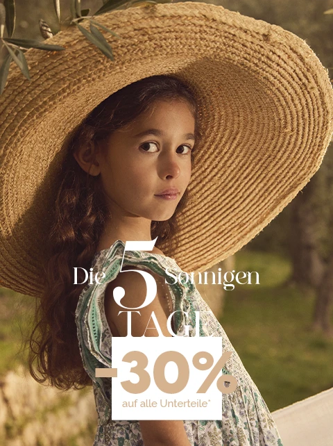 -30% auf alle Kleider und Unterteile